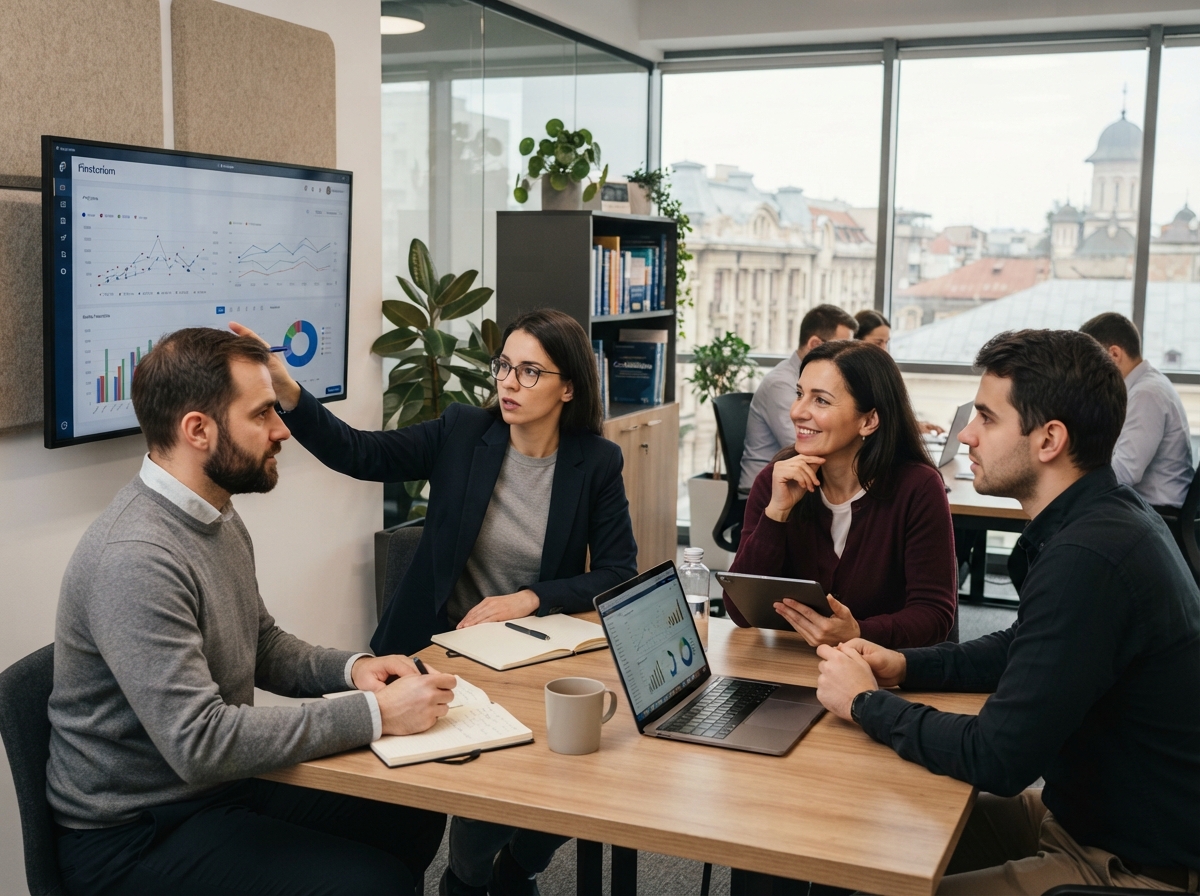 Finstorium — componentă de interfață care arată un indicator de risc trecând de la nivel ridicat la nivel scăzut