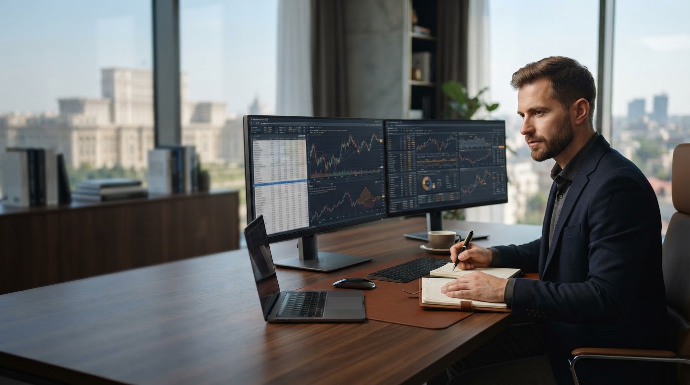 Finstorium — interfață de analiză predictivă cu vizualizare de date financiare